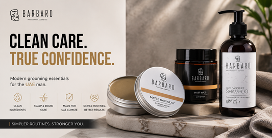 The UAE Men’s Grooming Standard: Why Modern Men Are Choosing Clean, Simpler Care