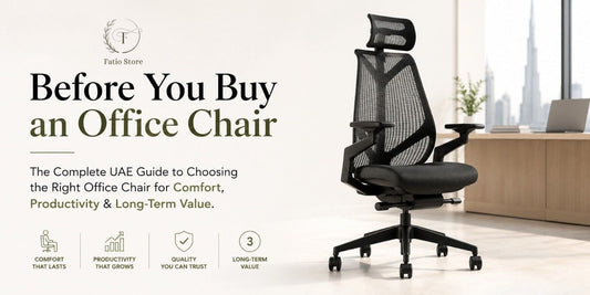 The Complete UAE Guide to Choosing the Right Office Chair for Comfort, Productivity & Long-Term Value