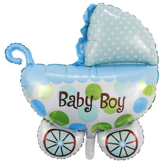 1 pc Birthday Party Balloons Large Size Baby Boy Crib Foil Balloon Adult & Kids Party Theme Decorations for Birthday, Anniversary, Baby Shower Fatio General Trading