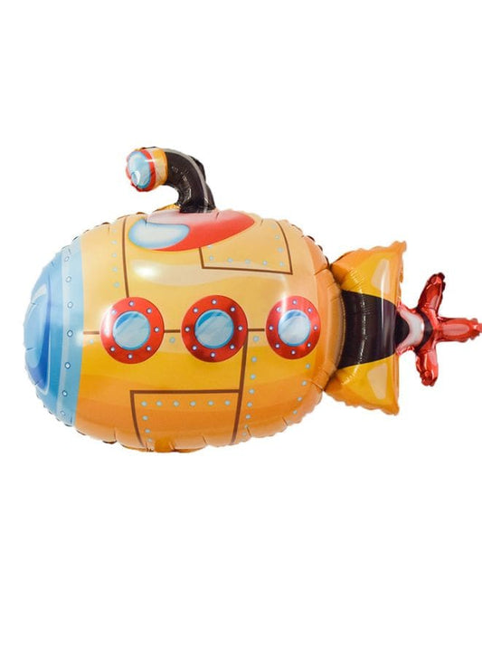 1 pc Birthday Party Balloons Large Size Submarine Foil Balloon Adult & Kids Party Theme Decorations for Birthday, Anniversary, Baby Shower Fatio General Trading