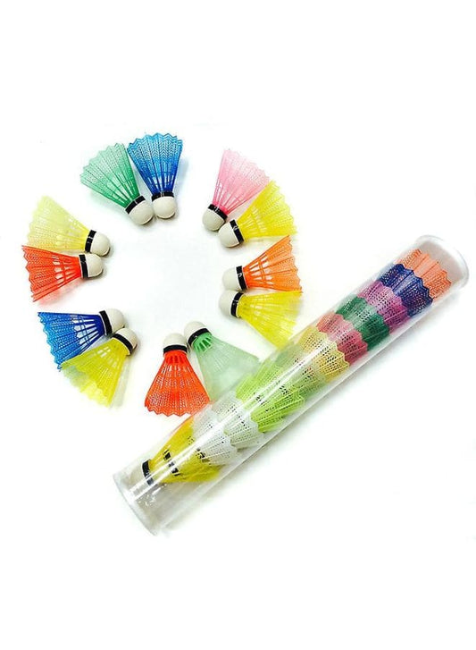 12pcs Badminton Shuttlecocks High Stability And Durability for High Speed Badminton Fatio General Trading