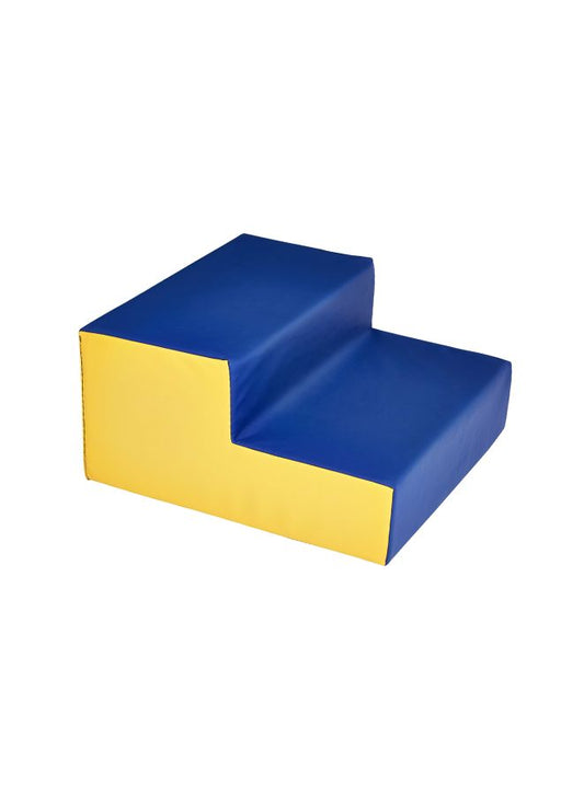 مجموعة ألعاب إسفنجية للأعلى والأسفل مكونة من قطعتين | متسلق إسفنجي ناعم للأطفال الصغار للزحف والتسلق والانزلاق والقفز