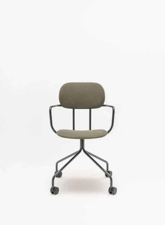 New School Upholstered chair Middle Back (Customizable)