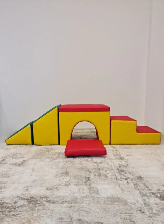 Climb And Crawl Activity Foam Play Set for 9m-2years kids | Climbing Lightweight Nursery Furniture for toddlers