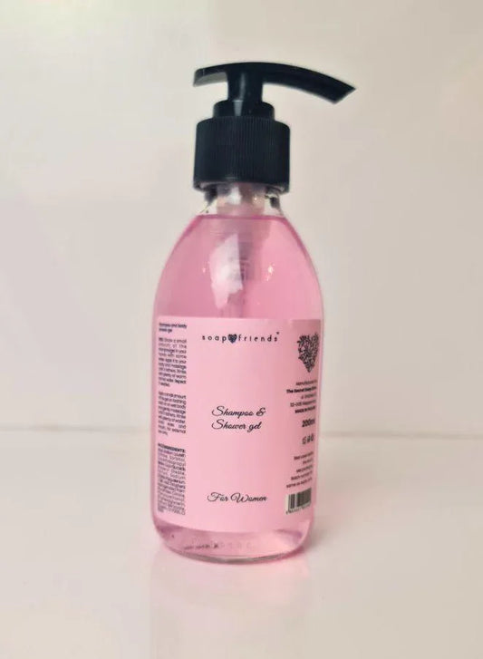 Soap&Friends Exclusive 2in1 Shampoo/Gel For Women 200 ml bottle