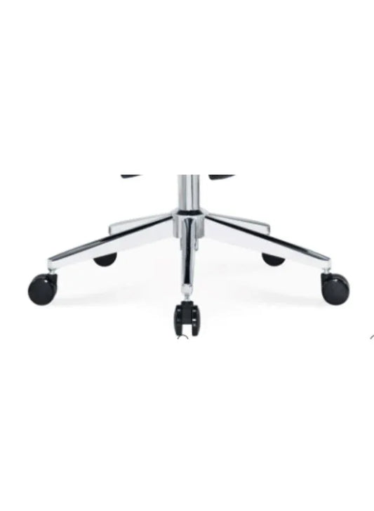 Chrome Base for Office Chair – R350mm Diameter, Sturdy & Stylish (without wheels)