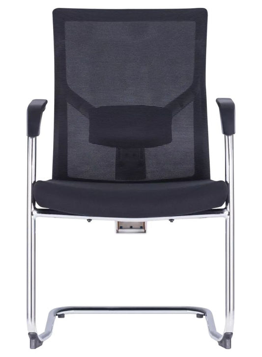 Office Chair with Steel Frame – Ergonomic Design with Fixed Armrests & Moulded Foam Seat