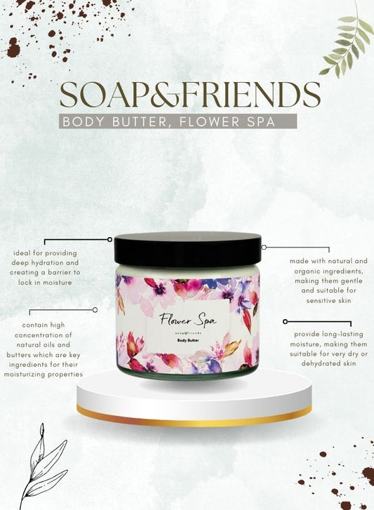 Soap&Friends Moisturizing Body Butter - Hydrating Skin Care - 250ml