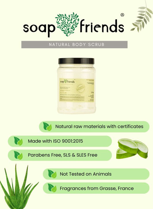 Soap&Friends Sauna Vita Spa Body Scrub – Raspberry & Lemon, 1.5kg