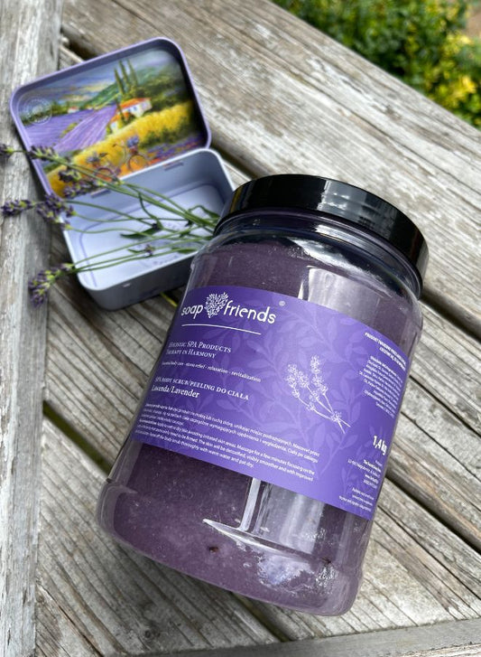 Soap&Friends Lavender Body Scrub – 1.4kg