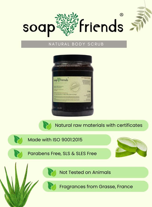 Soap&Friends Coffee with a Hint of Orange Body Scrub – 1.4kg