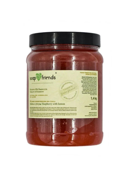 Soap&Friends Raspberry & Lemon Body Scrub – 1.4kg