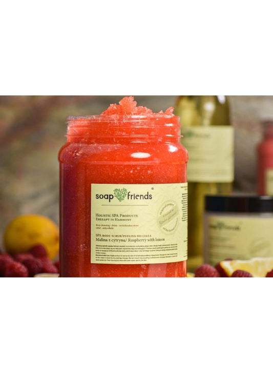 Soap&Friends Raspberry & Lemon Body Scrub – 1.4kg
