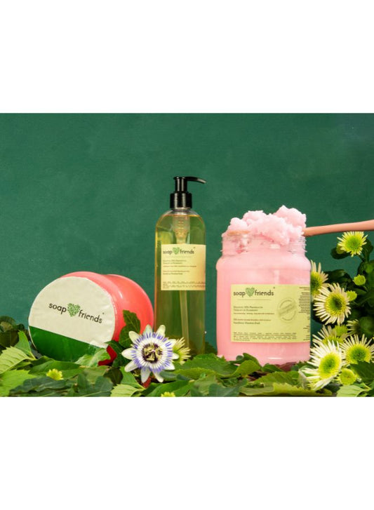 Soap&Friends Damask Rose Body Scrub – 1.4kg