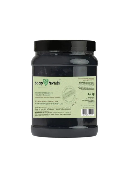 Soap&Friends SPA Body Mask with Active Charcoal – 1.2kg