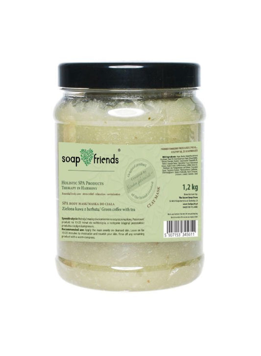 Soap&Friends SPA Body Mask – Green Coffee with Tea 1.2kg
