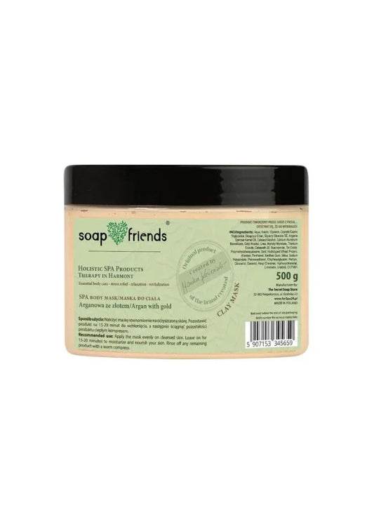 Soap&Friends SPA Body Mask – Argan with Gold 500g