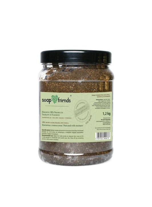 Soap&Friends SPA Body Mask – Peat Mud with Rosemary 1.2kg