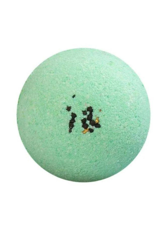 Soap&Friends Lemongrass Bath Bomb 110g – Refreshing Fizzy Bath Bomb with Citrus Essential Oils – Natural Spa Bath Bomb