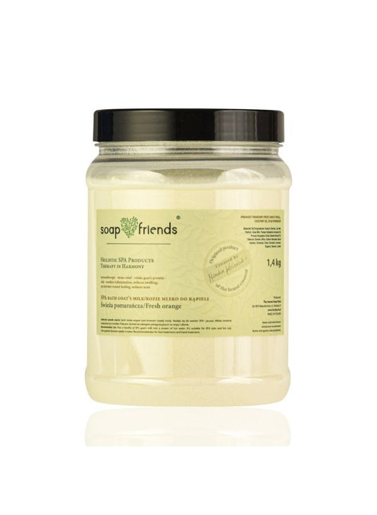 SPA Bath Milk Goat’s Milk & Fresh Orange | 1.4kg – Hydrating & Energizing Bath Treatment