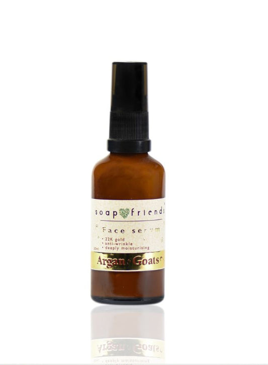 Soap&Friends Organic Anti-Wrinkle Face Serum for Deep Moisturizing of Skin | 50 ml