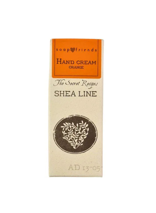 Aromatherapy Orange Hand Cream | 20% Shea Butter, avocado oil, Panthenol & Vitamin C | Anti-Aging Repair for Dry Hands