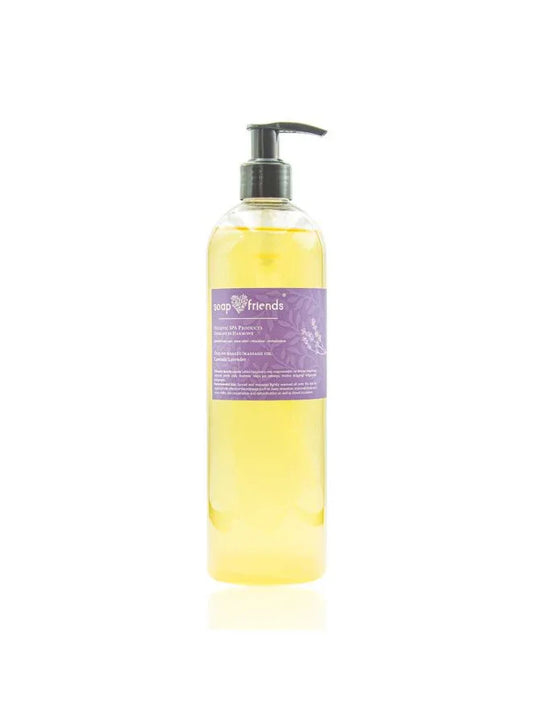 Natural Lavender Body & Massage Oil – 500ml | Deeply Hydrating & Soothing