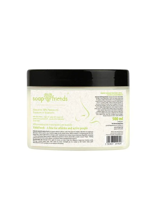 SPA Massage Butter Fit & Fresh | 500ml – Revitalizing & Warming Butter for Active Lifestyles