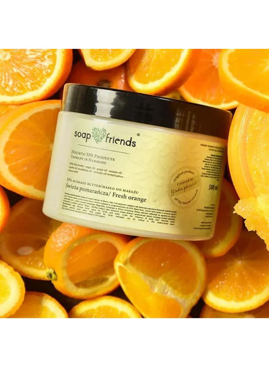 SPA Massage Butter Fresh Orange | 500ml – Firming & Revitalizing Body Butter for Dull Skin