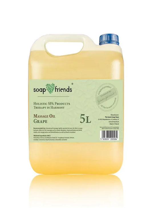 SPA Massage Oil Sweet Grape | 5L – Nourishing & Aromatic Massage Oil