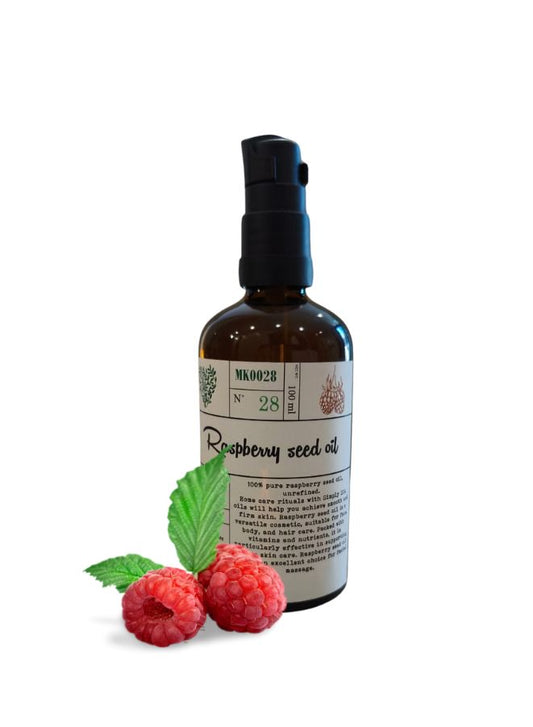 Pure Raspberry Seed Oil | 100ml – 100% Pure, Unrefined Oil for Face, Body & Hair Care