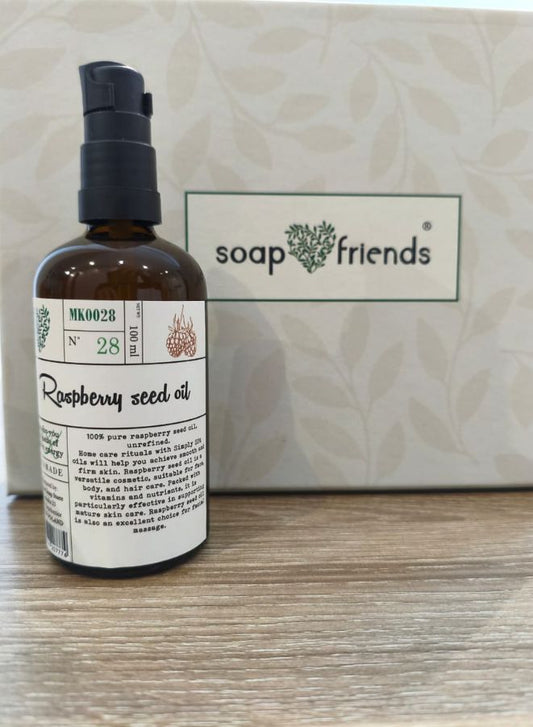 Pure Raspberry Seed Oil | 100ml – 100% Pure, Unrefined Oil for Face, Body & Hair Care