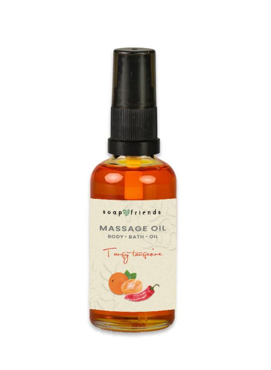 Energizing Body & Massage Oil Tangy Tangerine | 50ml – Stimulating Care for Smooth, Firm Skin