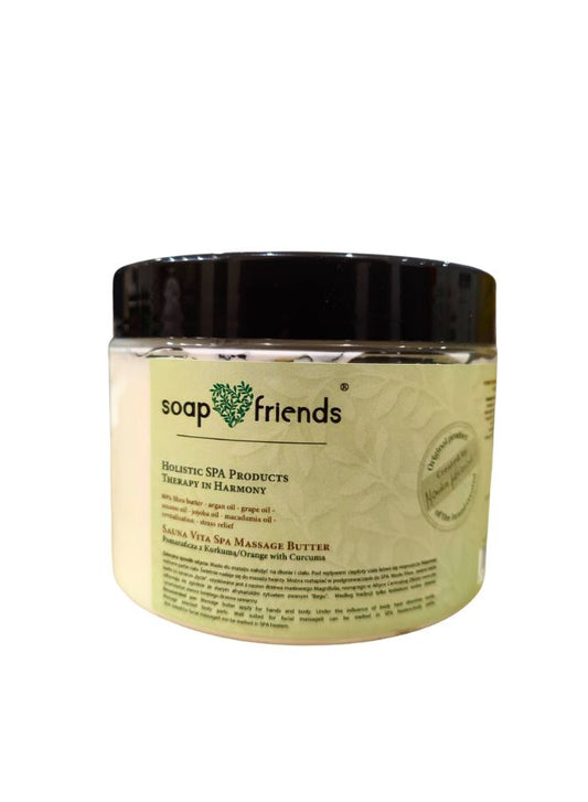 Soap & Friends Sauna Vita SPA Orange & Curcuma Massage Butter 500 ml