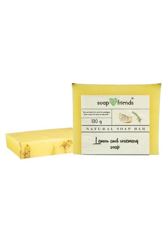 Soap & Friends Zesty Lemon & Rosemary Infusion Soap Bar