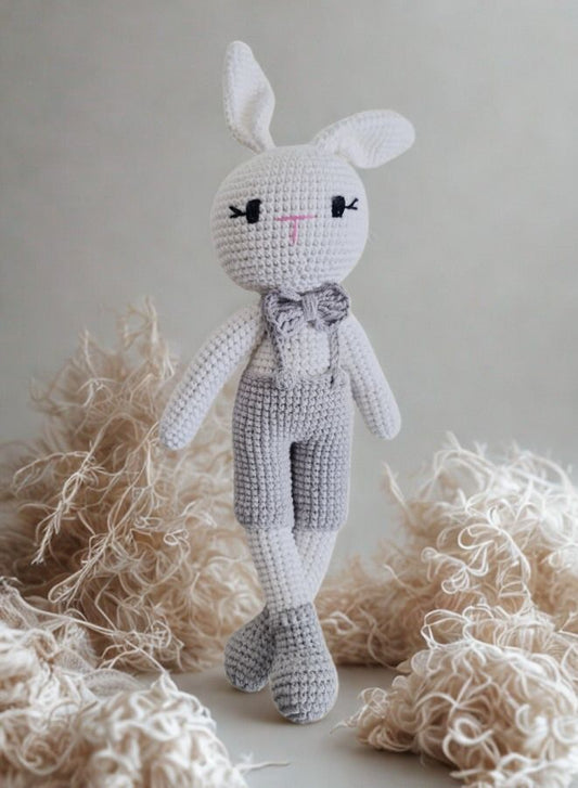 Artisan-Crafted Cotton Crochet Doll: Adorable Amigurumi Plush Toy, 100% Handmade, Perfect for Kids, Collectors, and Thoughtful Gifts