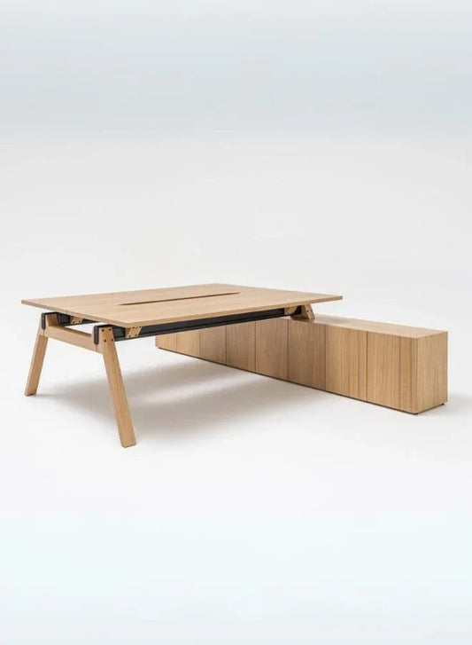 Viga Bench Desk with Storage