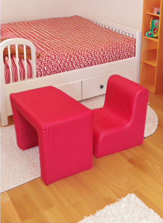 Kid's Armchair and Table Set show on floor