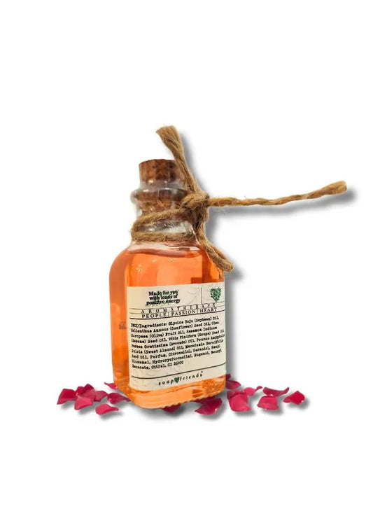 Natural Damask Rose Body & Bath Oil – Nourishing & Hydrating Oil for Soft Skin and Relaxation