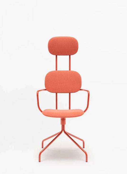 New School High Back Chair Plywood Seat (Customizable)