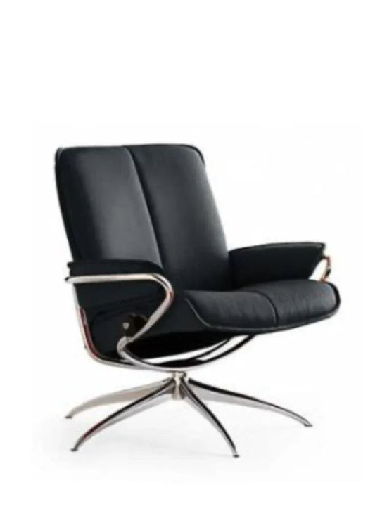 Stressless City Low Back Recliner chair