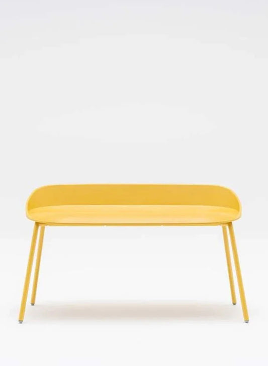 Team Compact Low Bench - Durable Plastic Design (Customizable)