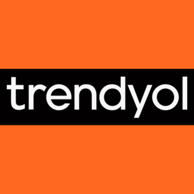 Trendyol logo on an orange background