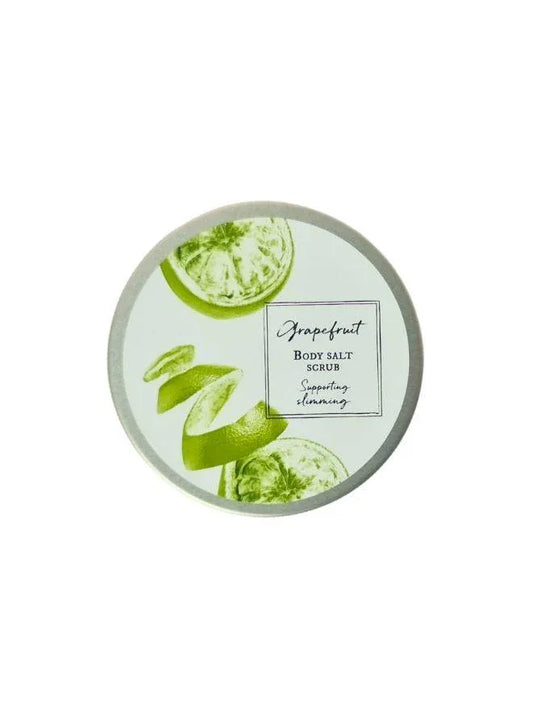 Grapefruit Salt-Sugar Body Scrub – Natural Exfoliating Scrub with Grape Seed, Almond & Avocado Oils – Refreshing, Nourishing & Rejuvenating