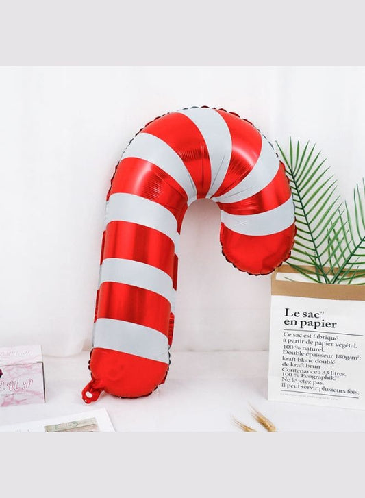 Christmas Decoration Foil Balloon Party Supplies (Candy Cane 2) Fatio General Trading