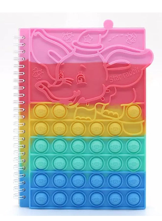 Colorful Decompress Bubble Cartoon Student Hand Ledger High Appearance Level Children poppet Notebook Fatio General Trading