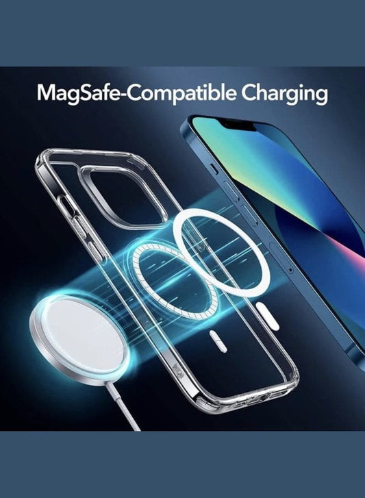 Compatible with iPhone 13 Pro clear Phone Case, Ultra-Thin Anti-Fall Anti-Scratch Anti-Yellow Silicone Protective Cover, for Charger, Transparent(6.1 inch) Fatio General Trading