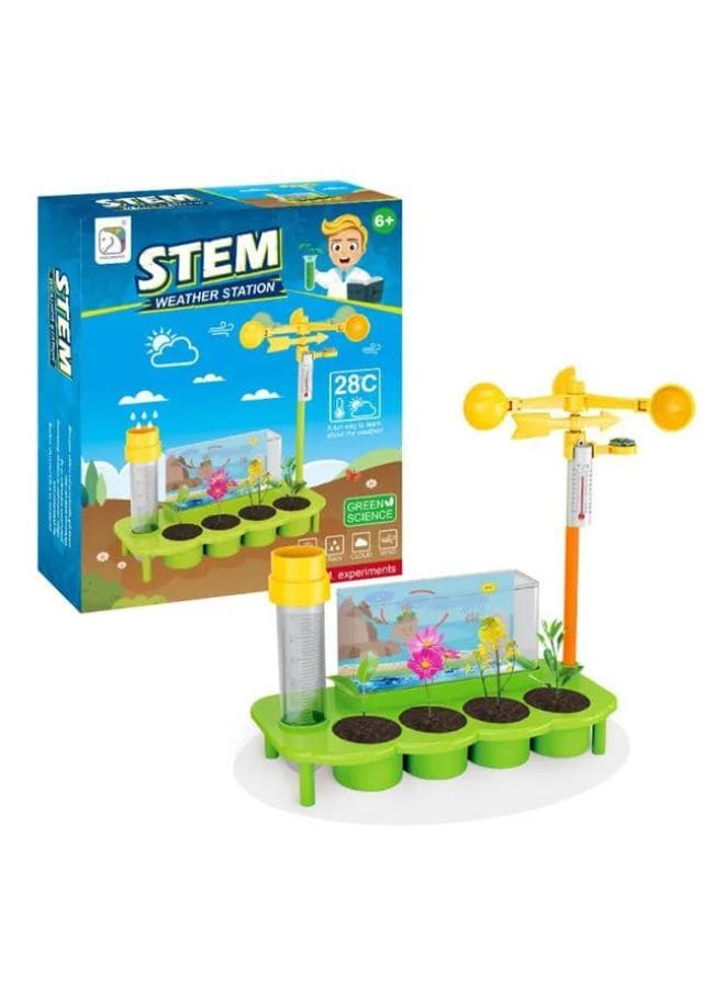 DIY Kids Weather Report Plantation Science STEM Toys Set – Fatio