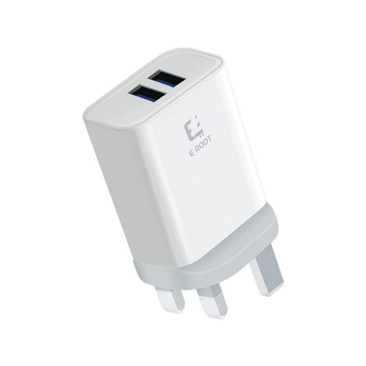 E-Root Dual usb charger with C-Type cable Fatio General Trading