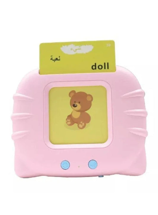 Bilingual Flash Card Blue